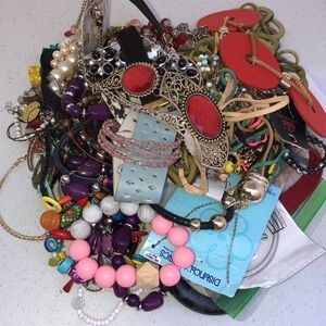 3 Lbs mystery jewelry Lot